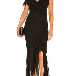 Lovers + Friends Black Asymmetrical Dress - New with Tags